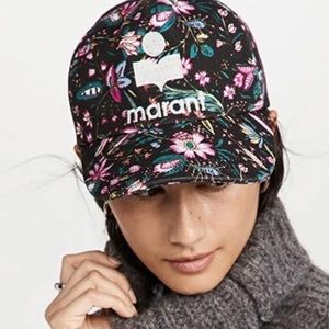 NWOT Isabel Marant Floral Print Tyron Cap
